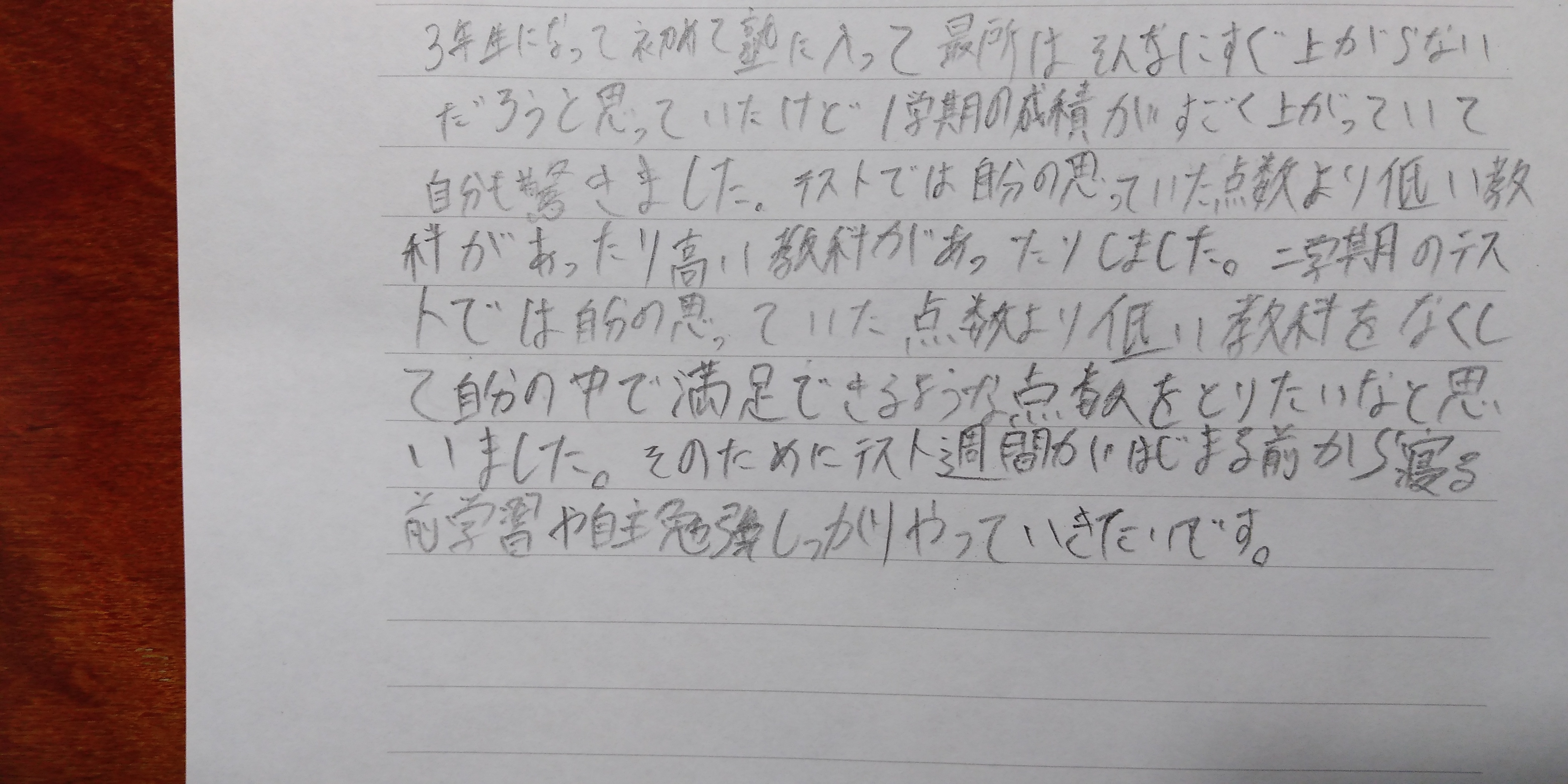 がんばったで賞の写真